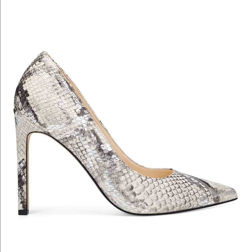 Nine West Snakeskin Pumps